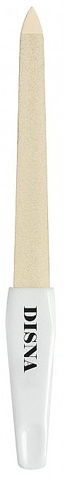 Пилочка для нігтів сапфірова, 13 см, з наждакового порошку - Disna — фото N1