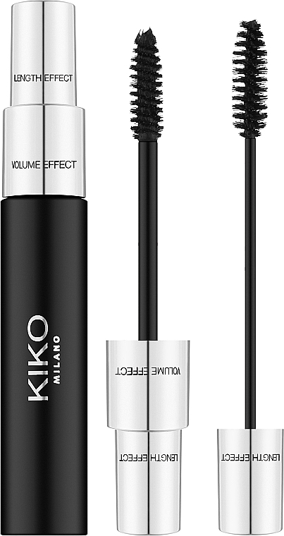 Тушь для ресниц - Kiko Milano Crazy'90s 36h Lasting Volume & Length Effect Mascara — фото N1