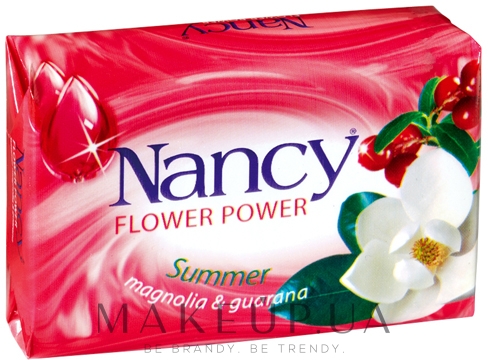 Туалетное мыло "Магнолия и гуарана" - Dalan Nancy Flower Power — фото 60g