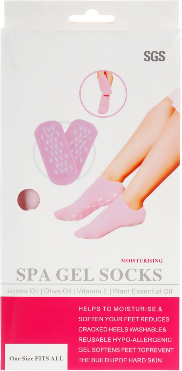 Увлажняющие носочки для ног - Mindo Gel Spa Socks