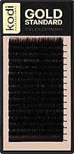 Парфумерія, косметика Накладні вії Gold Standart B 0.03 (16 рядів: 11 мм) - Kodi Professional
