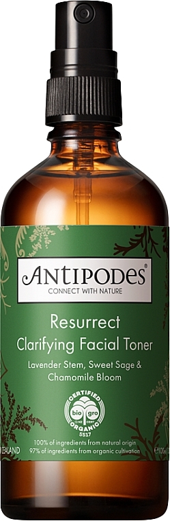 Тоник для лица - Antipodes Resurrect Clarifying Facial Toner