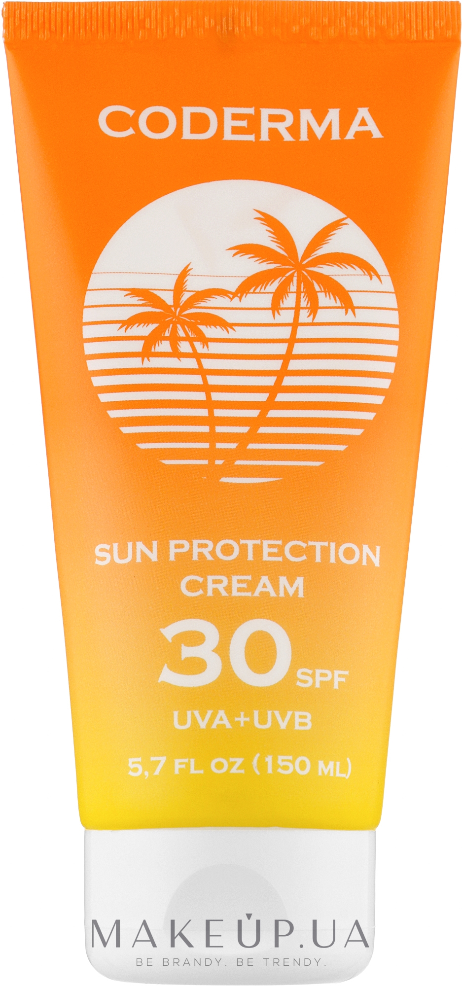 Сонцезахисний крем для тіла - Coderma Sun Protection Cream SPF 30 — фото 150ml