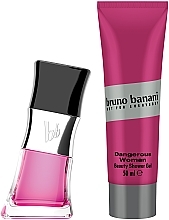 Bruno Banani Dangerous Woman - Набір (edt/30ml + sh/gel/50ml) — фото N2