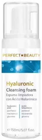 Пінка для обличчя очищувальна з гіалуроновою кислотою - Farmona Perfect Beauty Hyaluronic Cleansing Foam — фото 150ml