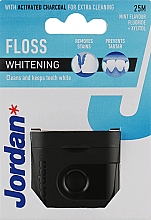 Зубна нитка-флос відбілювальна з ароматом м'яти, 25 м - Jordan Whitening Floss — фото N1