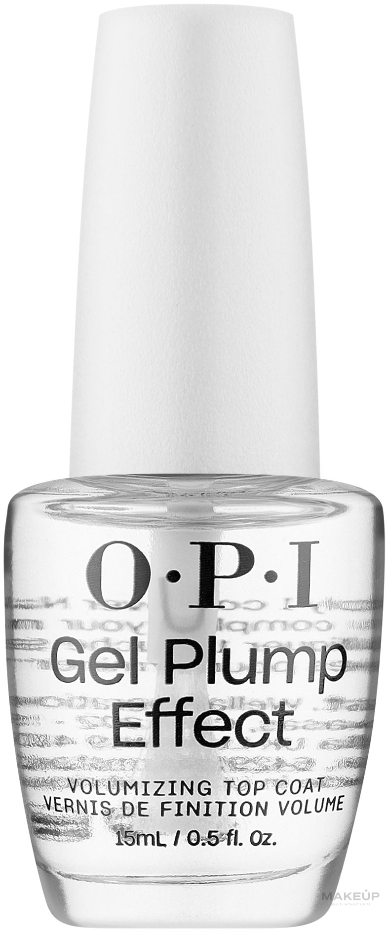 Верхнее покрытие для лака - OPI Plumping Volumizing Top Coat — фото 15ml