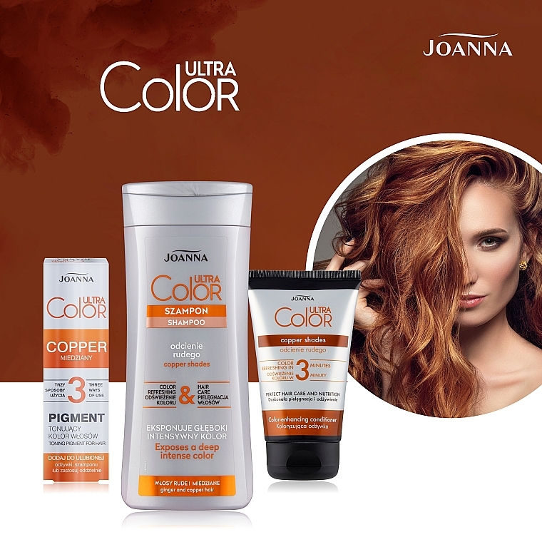 Шампунь для рыжих волос - Joanna Ultra Color System — фото N6