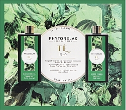 Набір - Phytorelax Laboratories The Floral Ritual Green Tea (sh/gel/250ml + b/lot/250ml) — фото N1
