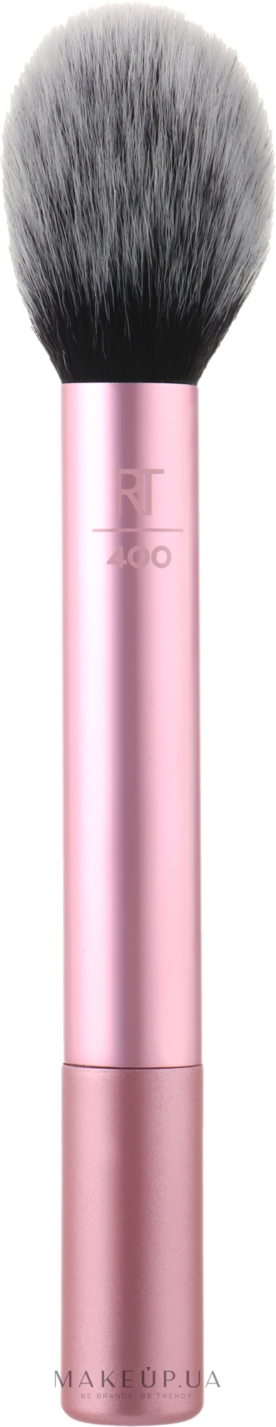 Пензлик для рум'ян, рожевий, 01407