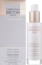 Інтенсивно зволожувальний детокс-крем - Christian Breton Age Priority Omega Rich Detox Cream — фото N2