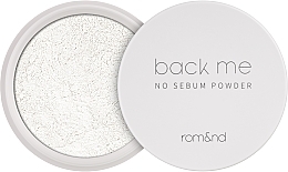 Духи, Парфюмерия, косметика Матирующая пудра - Rom&nd Back Me No Sebum Powder