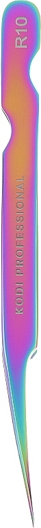 Пинцет для наращивания ресниц, прямой R10 - Kodi Professional R10 — фото N1
