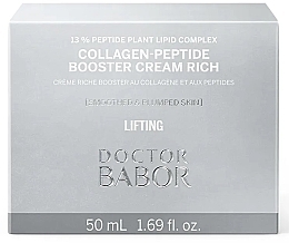 Крем-бустер колагеново-пептидний для обличчя - Babor Doctor Babor Lifting Collagen-Peptide Booster Cream Rich — фото N2