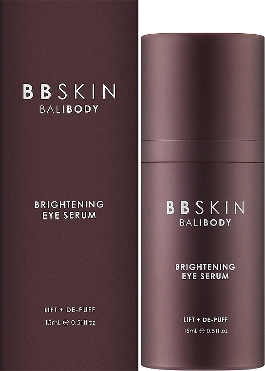Освітлювальна сироватка для шкіри навколо очей - Bali Body BB Skin Brightening Eye Serum — фото N2