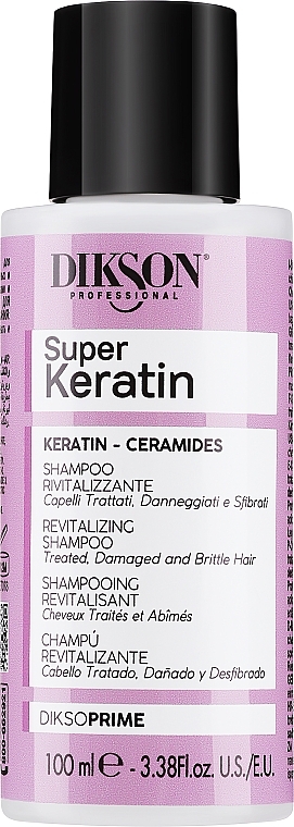 ПОДАРУНОК! Шампунь з кератином - Dikson Super Keratin Shampoo — фото N1