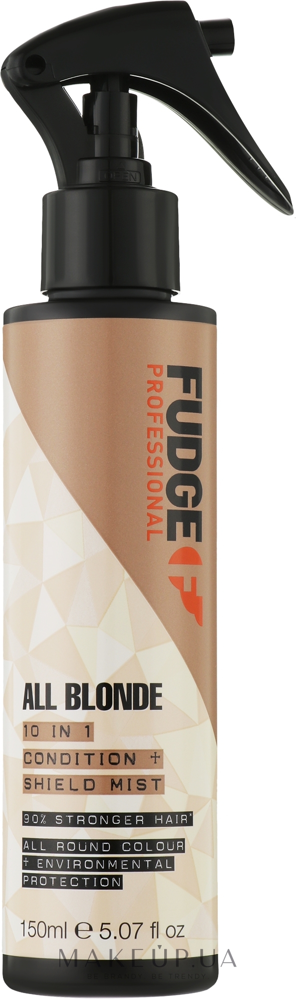 Спрей-термозащита с защитой цвета, для светлых волос - Fudge Professional All Blonde Condition And Shield Mist — фото 150ml