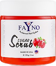 Цукровий скраб "Гранат" - Fayno Sugar Scrub — фото N1