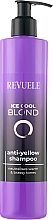 Шампунь для нейтралізації жовтизни - Revuele Ice Cool Blond Anti-Yellow Shampoo — фото N1