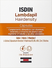 Пищевая добавка "Для роста и объема волос" - Isdin Lambdapil Hairdensity  — фото N1