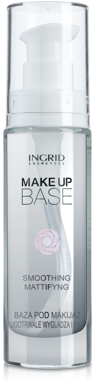 Вигладжуюча і матуюча база під макіяж - Ingrid Make Up Cosmetics Base — фото N3
