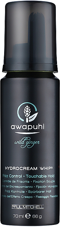 Піна для укладки волосся з екстрактом авапуї - Paul Mitchell Awapuhi Wild Ginger HydroCream Whip — фото N2