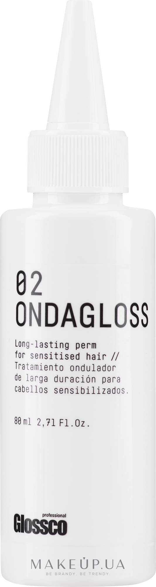 Средство для завивки чувствительных волос - Glossco Ondagloss Perm No2 Sensitive Hair — фото 80ml