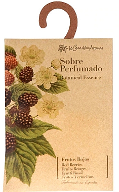 Ароматическое саше "Ягоды" - La Casa de Los Aromas Botanical Essence Red Berries Scented Sachet — фото N1