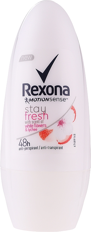 Дезодорант-ролик - Rexona Stay Fresh Deo Roll-On White Flowers — фото N1