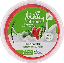 Парфумерія, косметика Скраб-смузі з піною "Watermelon & Feijoa" - Milky Dream