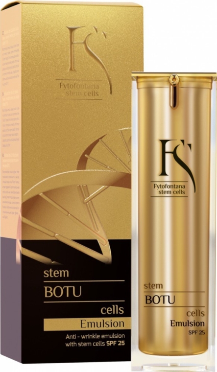 Антивозрастная эмульсия для лица - Fytofontana Stem Cells Botu Anti-Wrinkle Emulsion SPF25 — фото N1