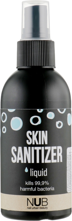 Дезінфікувальний засіб для шкіри рук і ніг - NUB Skin Sanitizer Liquid Lime & Peppermint — фото N1