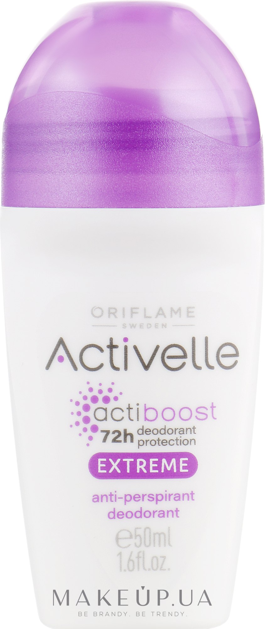Шариковый дезодорант-антиперспирант 72-часового действия - Oriflame Activelle Actiboost Extreme — фото 50ml