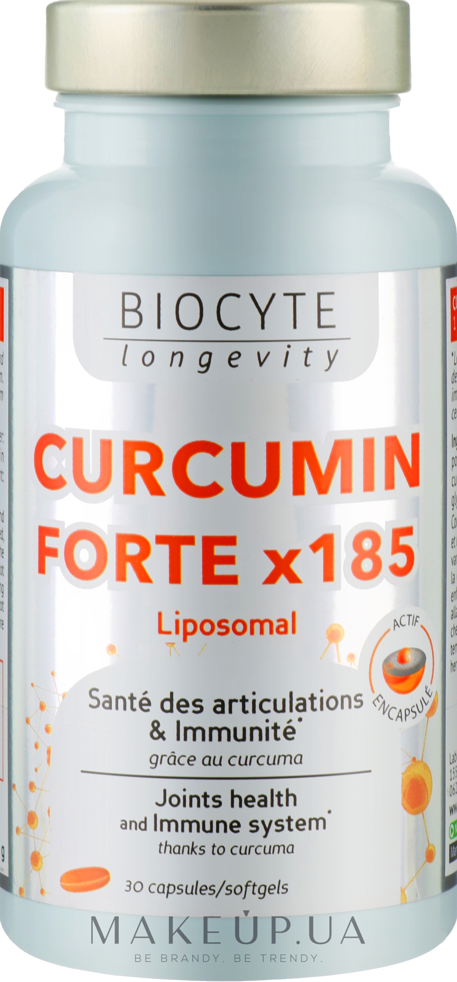 Biocytе Куркумін: Для здорових суглобів і рухливості - Biocyte Curcumin x185 — фото 30шт