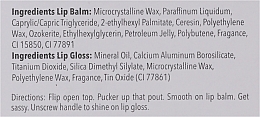 Бальзам і блиск для губ - Glossy Pops Novelty Lip Balm & Lip Gloss Duo — фото N2