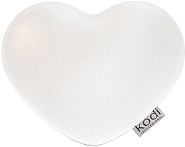 Подлокотник для маникюра "Сердце", Ivory - Kodi Professional — фото N1