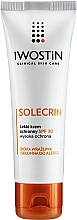 Парфумерія, косметика Легкий захисний крем для чутливої і схильної до алергії шкіри - Iwostin Solecrin Light Protective Cream SPF30