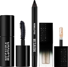 Набор - Mesauda Milano Kit Eye-Xlusive (mascara/9ml + e/pencil/0.8g + eyeshadow/3g) — фото N3