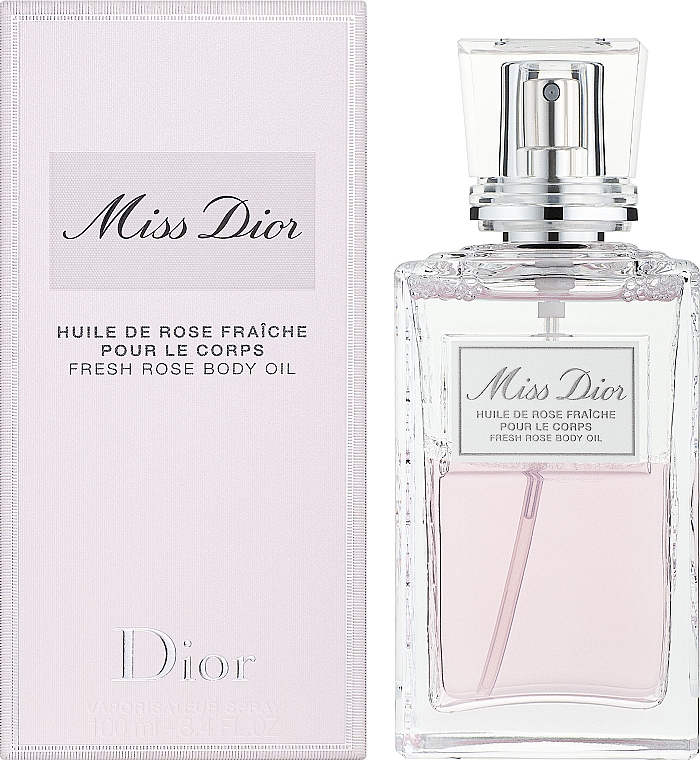 Christian Dior Miss Dior Fresh Rose Body Oil - Олія для тіла — фото N2