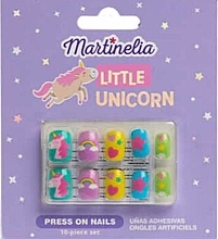 Парфумерія, косметика Накладні нігті для дітей - Martinelia Little Unicorn Press-On Nail Set
