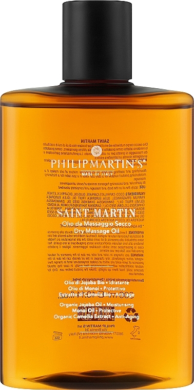 Питательное и разглаживающее масло для тела - Philip Martin's Saint Martin Oil  — фото N1
