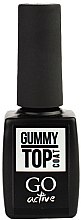 Духи, Парфюмерия, косметика Каучуковый закрепитель гель-лака - Go Active Gummy Top Coat