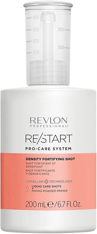 Укрепляющее средство для слабых и тонких волос - Revlon Professional Restart Pro-Care System Density Fortifying Shot — фото N1