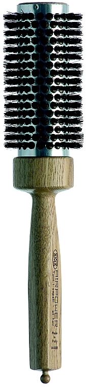 Щітка термічна з дерев'яною ручкою з ясеня з щетиною кабана d36mm - 3ME Maestri Air Power — фото N1