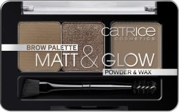 Парфумерія, косметика Палетка для брів  - Catrice Palette Matt&Glow