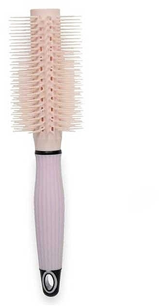 Щітка для волосся, рожева - IDC Institute Round Styling Brush — фото N1