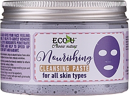 Очищувальна паста для обличчя - ECO U Nourishing Cleansing Paste For All Skin Types — фото N2