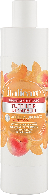 Шампунь для волос деликатный "Абрикос" - Italicare Delicato Shampoo