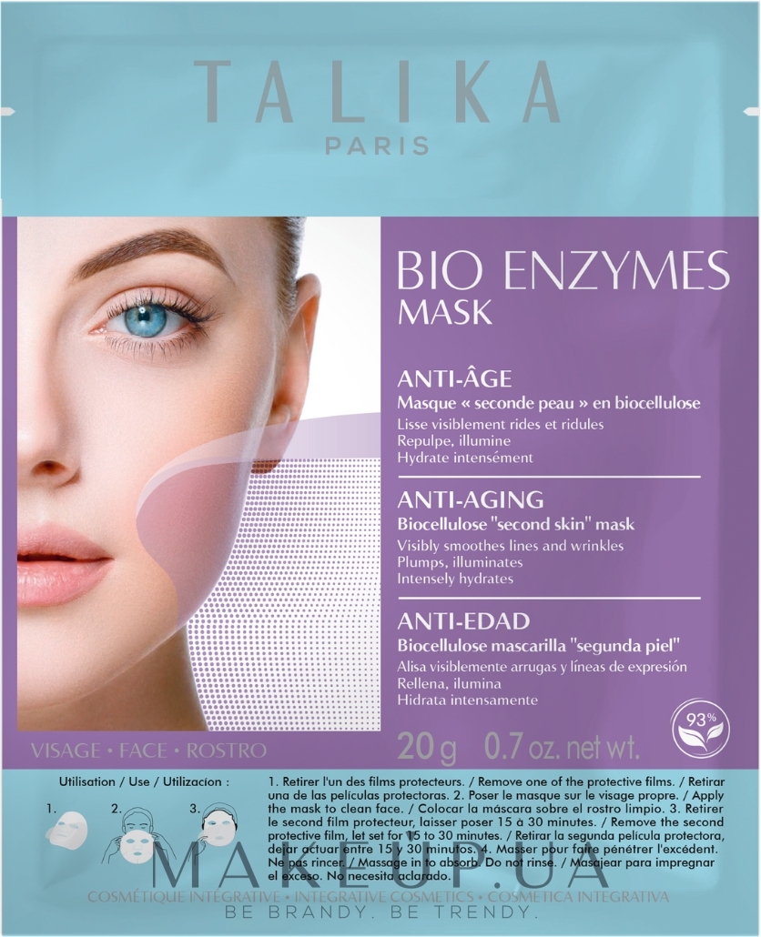 Антивозрастная маска для лица - Talika Bio Enzymes Anti-Age Mask — фото 20g