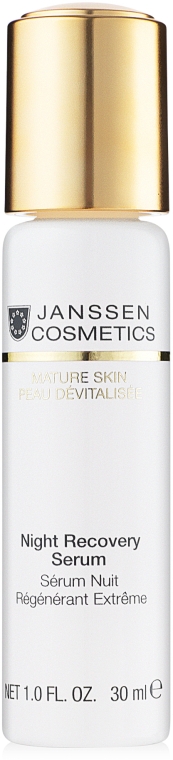 Ночная восстанавливающая сыворотка - Janssen Cosmetics Mature Skin Night Recovery Serum — фото N2
